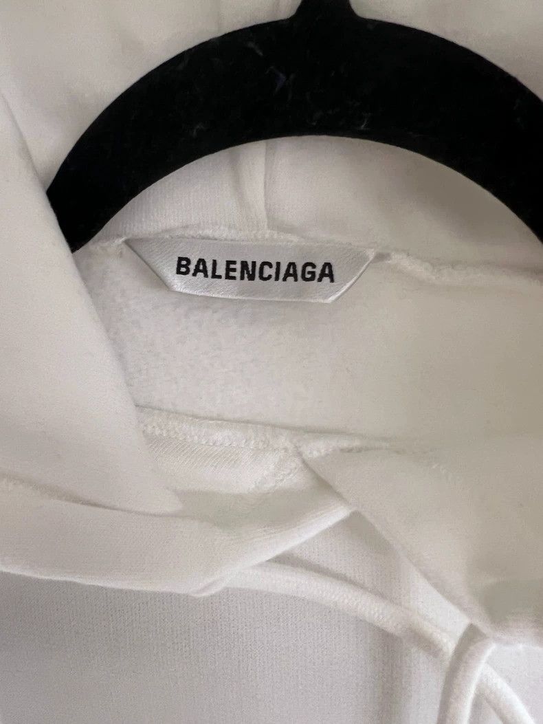 Balenciaga Balenciaga White Wifi Showroom Hoodie New Size XS with Tag Size US XS / EU 42 / 0 - 2 Thumbnail