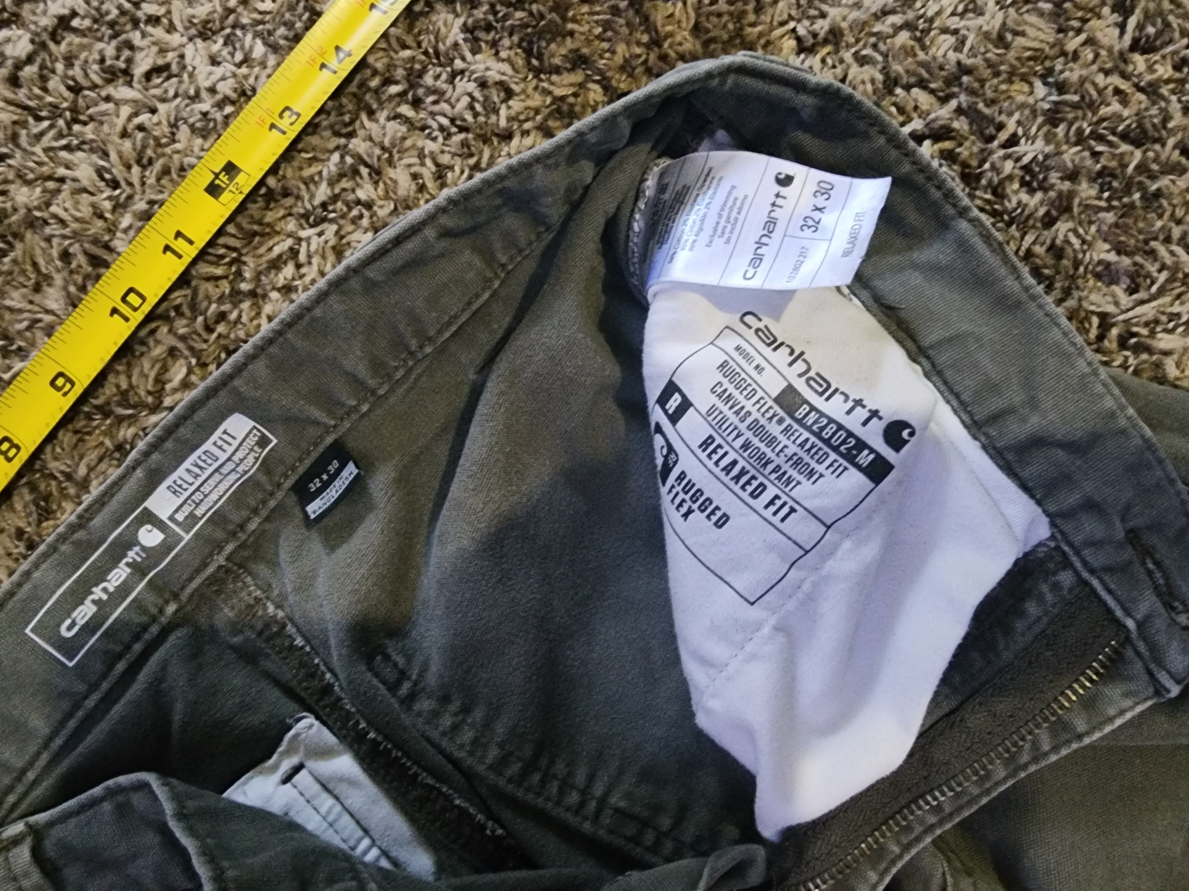 Carhartt Rugged Flex Double Front Utility Size US 32 / EU 48 - 3 Thumbnail