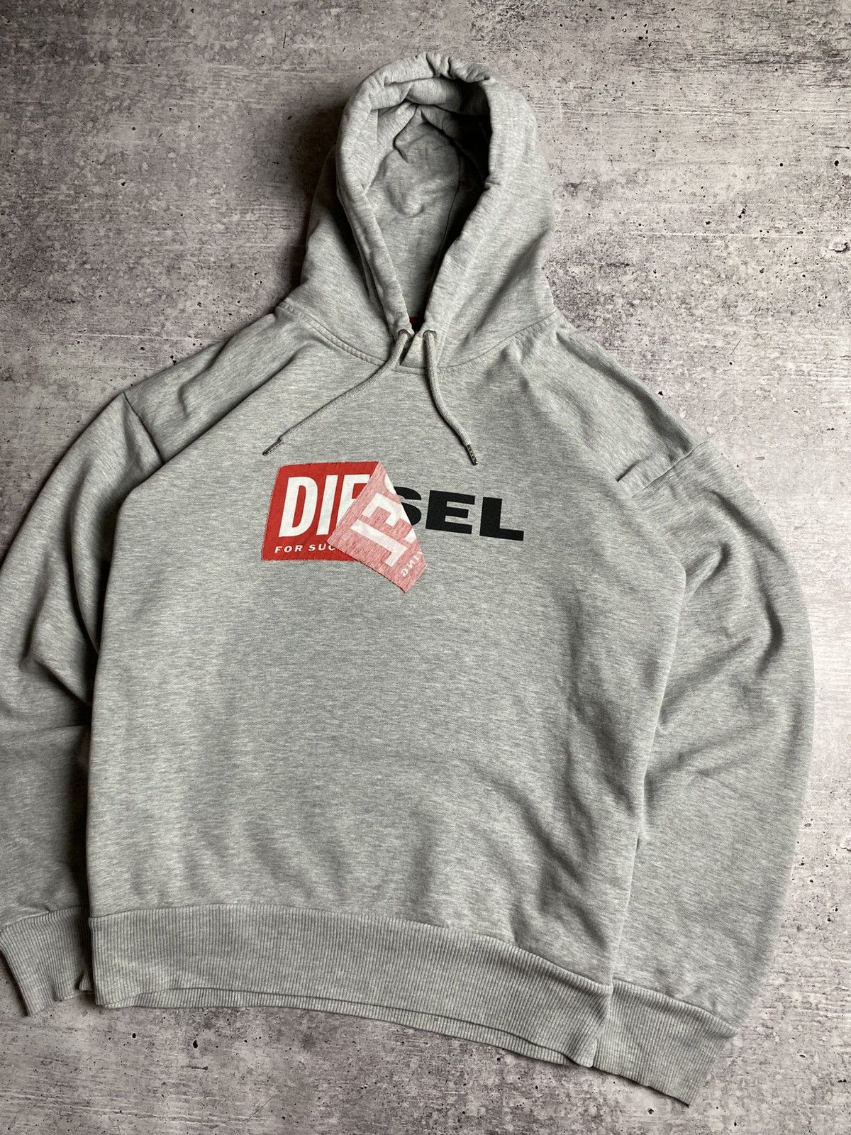 Diesel Diesel Vintage Baggy Hoodie Size US XL / EU 56 / 4 - 4 Thumbnail