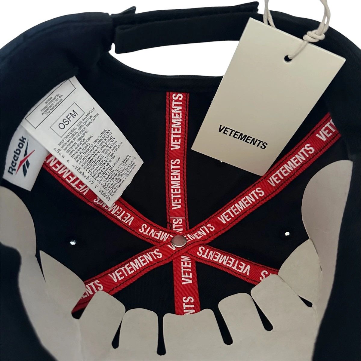 Vetements Vetements Dressmakers Corporation Cap SS20 Size ONE SIZE - 12 Thumbnail