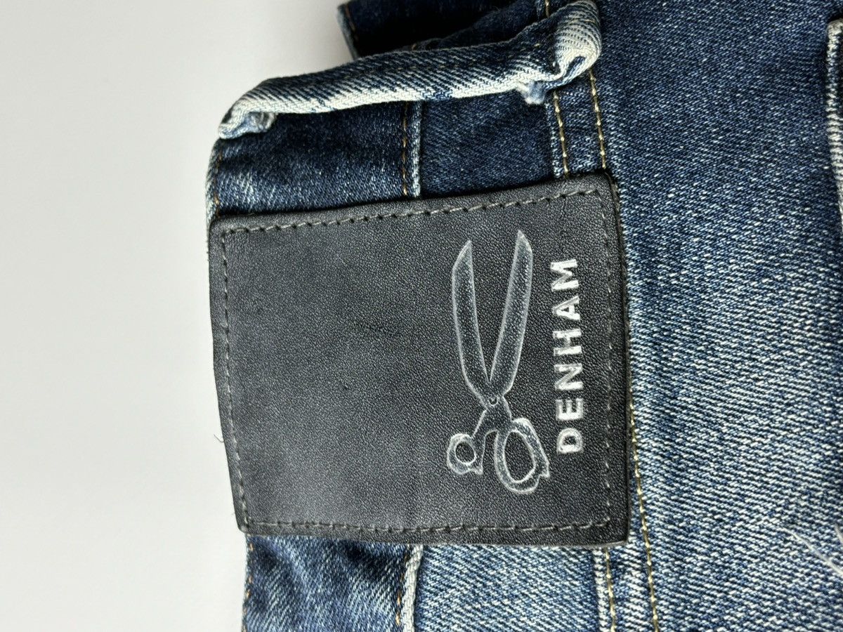DENHAM Denham Slim Fit Distressed Japanese Denim Jeans size 34 Size US 34 / EU 50 - 4 Thumbnail