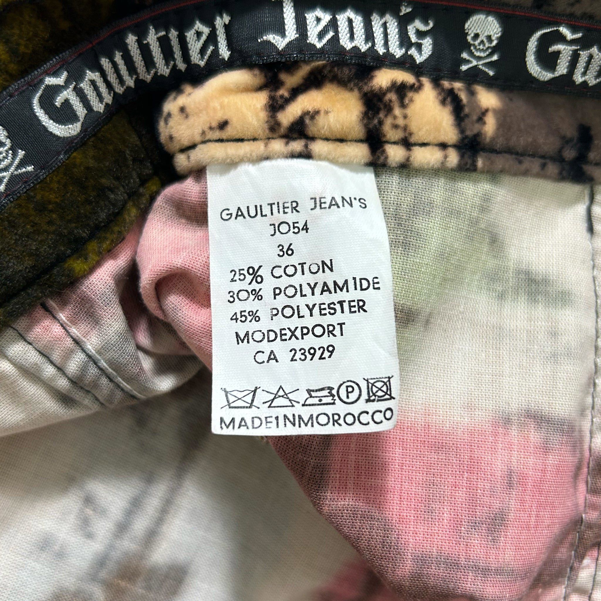 Jean Paul Gaultier Jean Paul Gaultier 1996 Flag Fight Racism Skirt Size 42" / US 20 - 7 Thumbnail