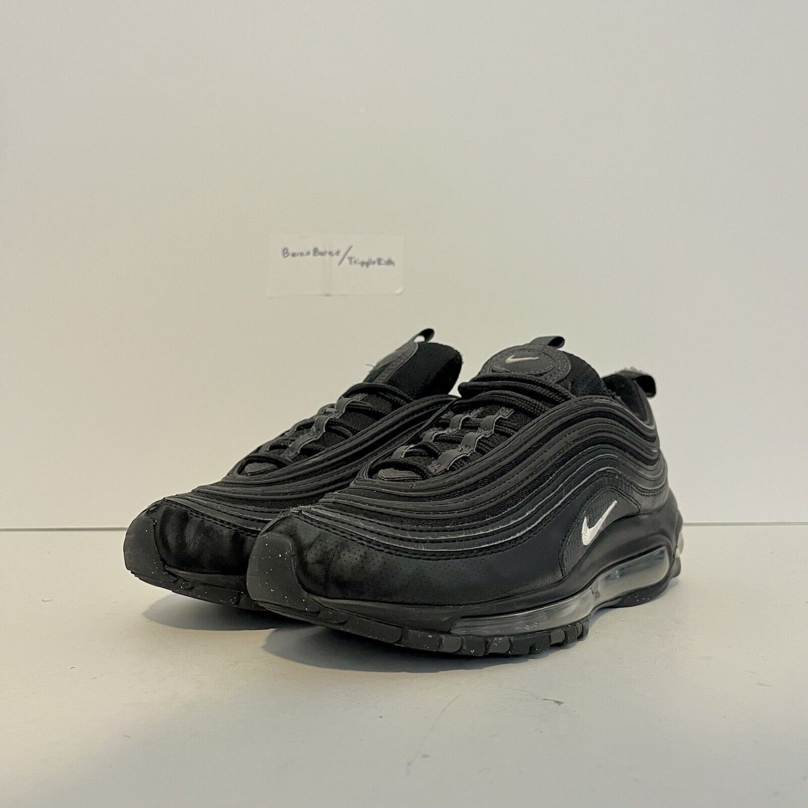 Nike 2021 Nike Air Max 97 GS Triple black 921522-011 4Y/ 5.5 Wmns Size US 5.5 / IT 35.5 - 2 Thumbnail