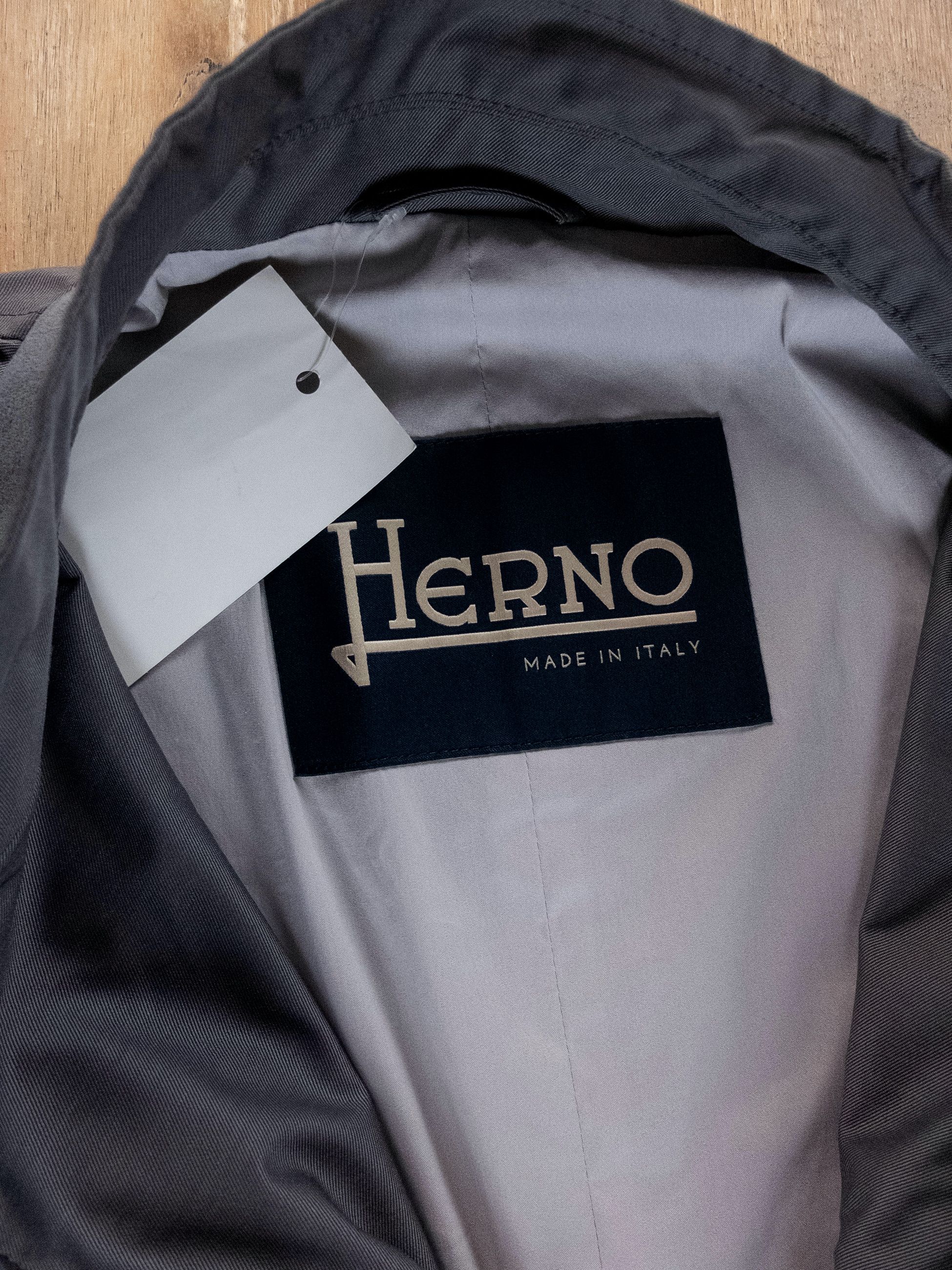 Herno HERNO gray Storm System wool blend jacket Large q Size US L / EU 52-54 / 3 - 6 Thumbnail