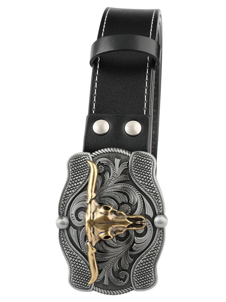 Designer Rare Vintage Belt Riveted Belts Menswear Accessories Size ONE SIZE - 1 Thumbnail