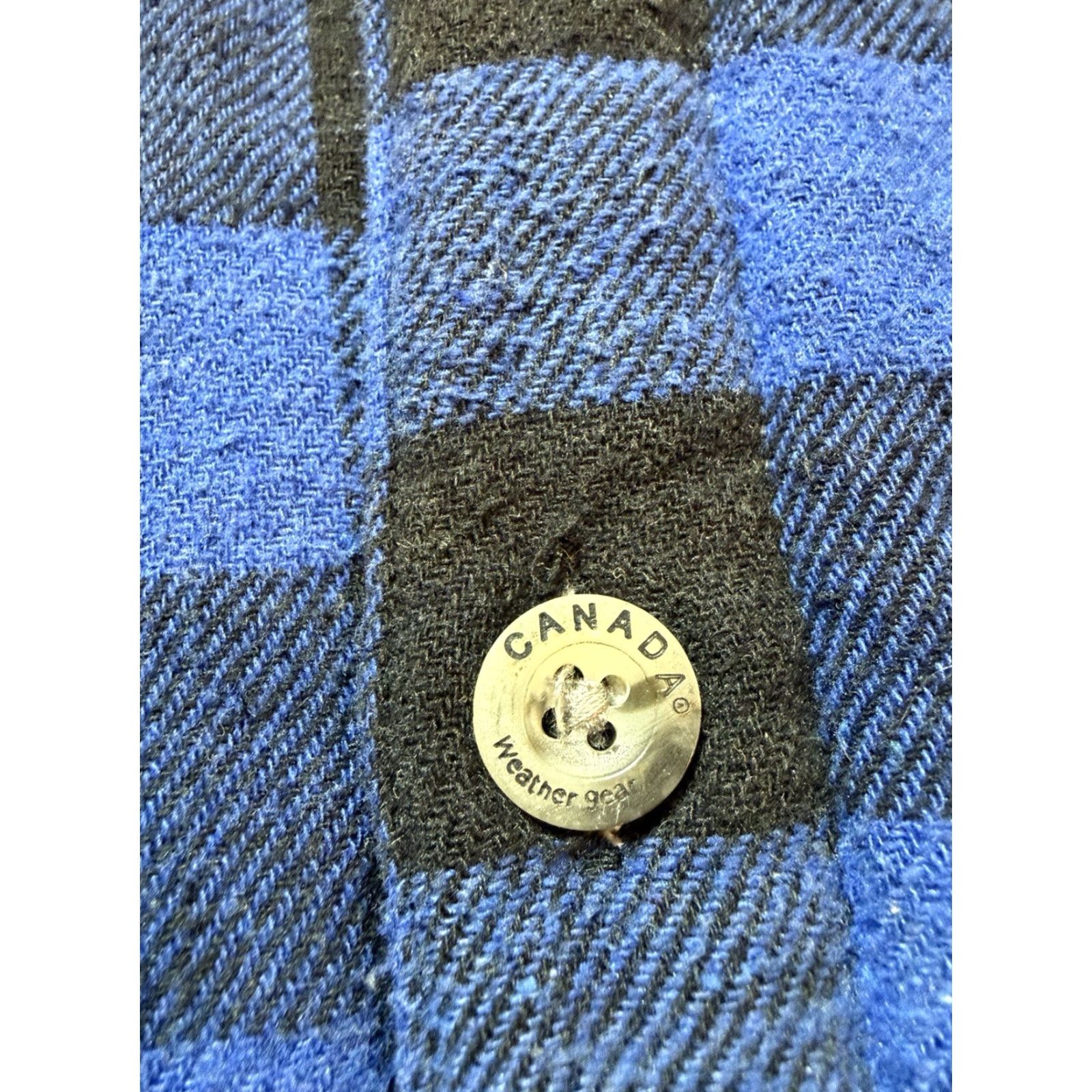 Vintage Vintage Gear Jacket Mens L Blue Plaid Sherpa Lined Weathergear Coat Winter Size US L / EU 52-54 / 3 - 5 Thumbnail