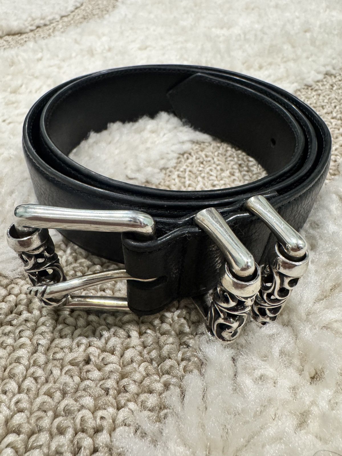 Chrome Hearts Chrome Hearts Celtic Roller Belt Size 34 Size 34 - 3 Thumbnail