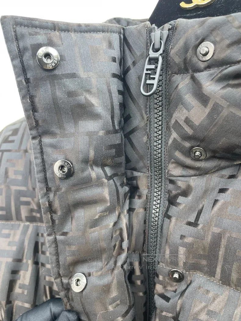 Fendi Fendi All-Over Printed Fleece Jacket Size M / US 6-8 / IT 42-44 - 5 Thumbnail