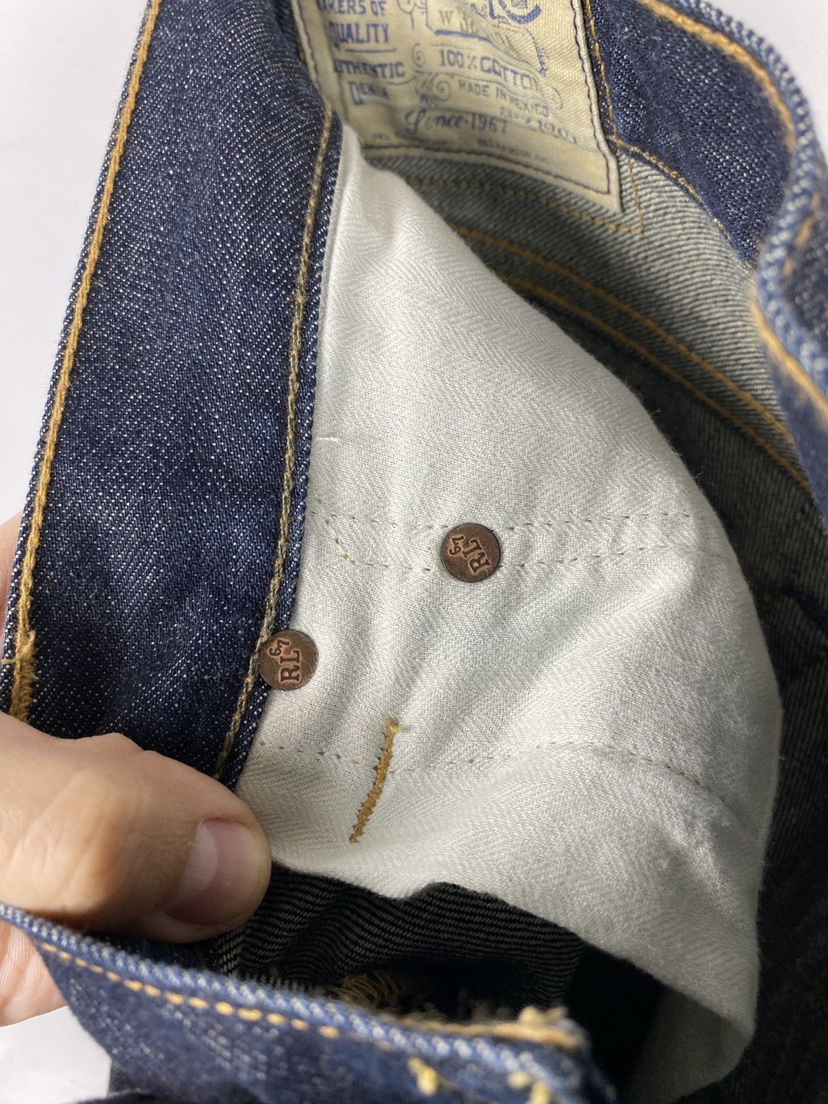 Ralph Lauren Ralph Lauren Straight 650 Jeans size 32 x 34 Size US 32 / EU 48 - 11 Thumbnail