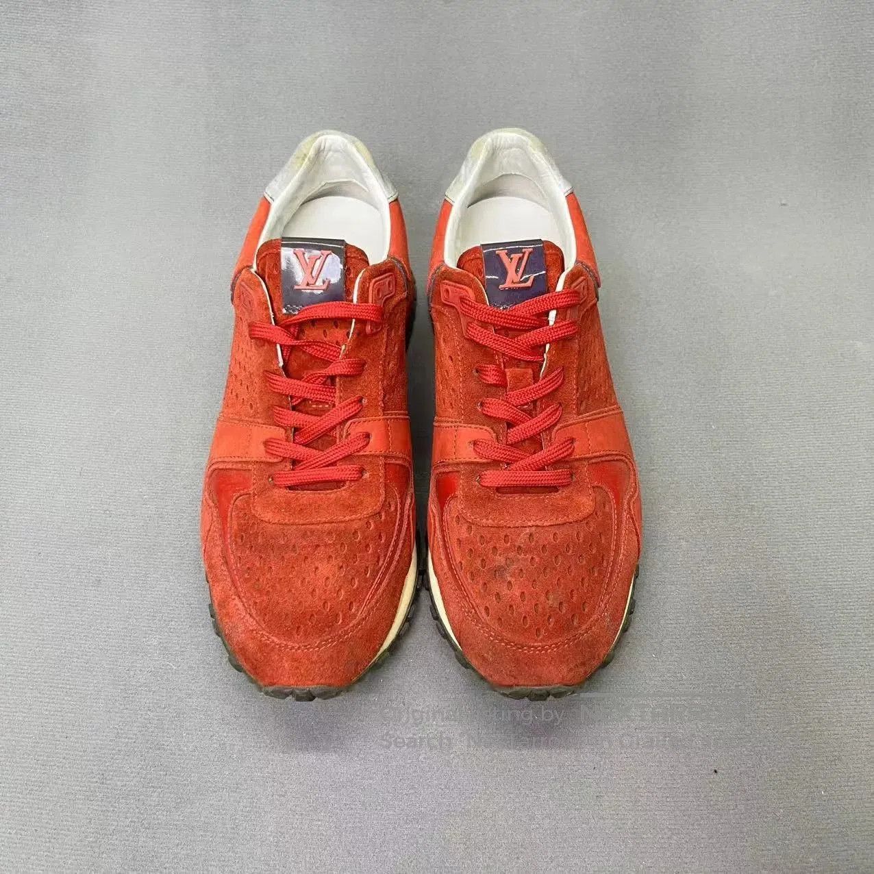 Louis Vuitton louis vuitton red logo casual sneakers. Size US 6 / IT 36 - 2 Thumbnail
