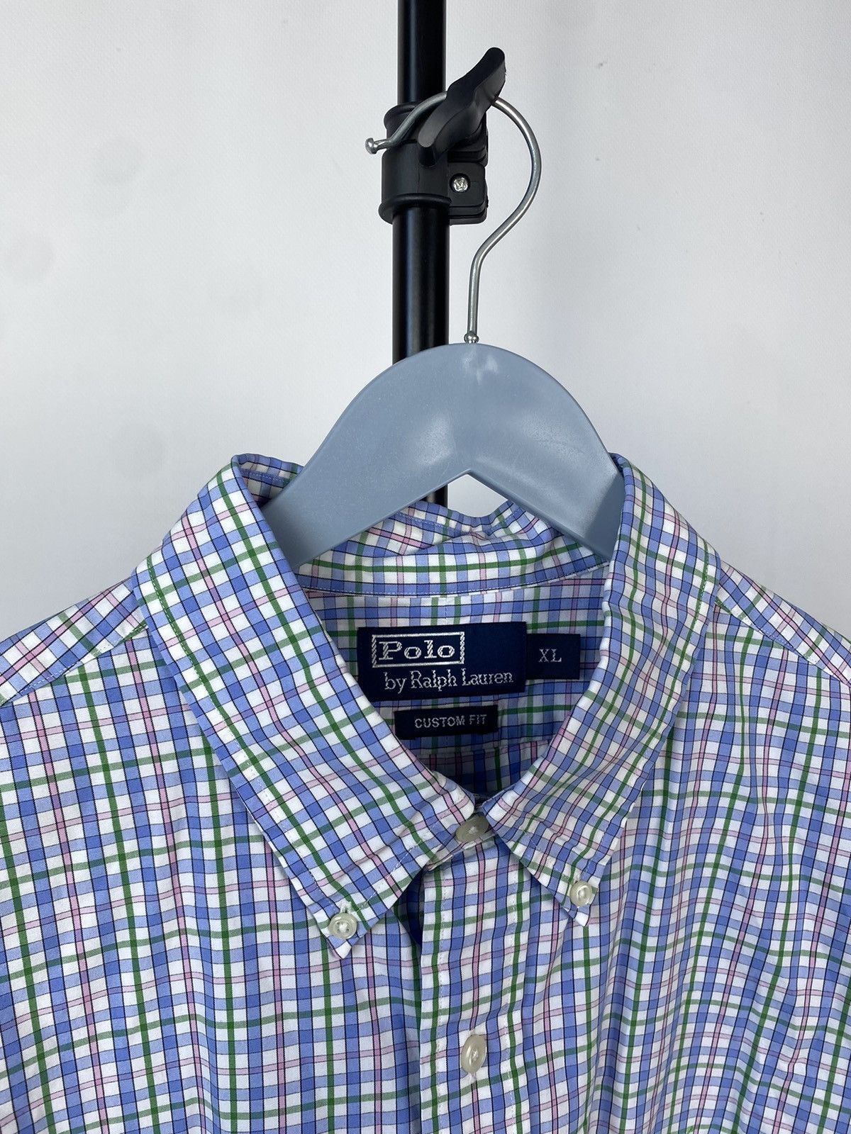 Polo Ralph Lauren × Ralph Lauren × Vintage 90s Vintage POLO RALPH LAUREN Short Sleeve Button Up Shirt Size US XL / EU 56 / 4 - 4 Thumbnail