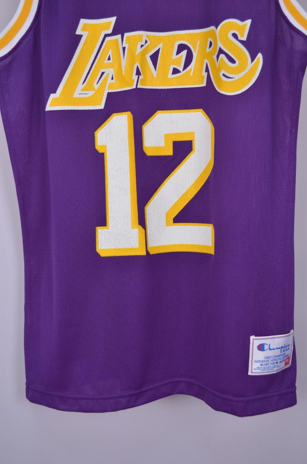 Champion Vintage 90s LA Lakers Vlade Divac Champion NBA Jersey Size M Size US M / EU 48-50 / 2 - 4 Thumbnail