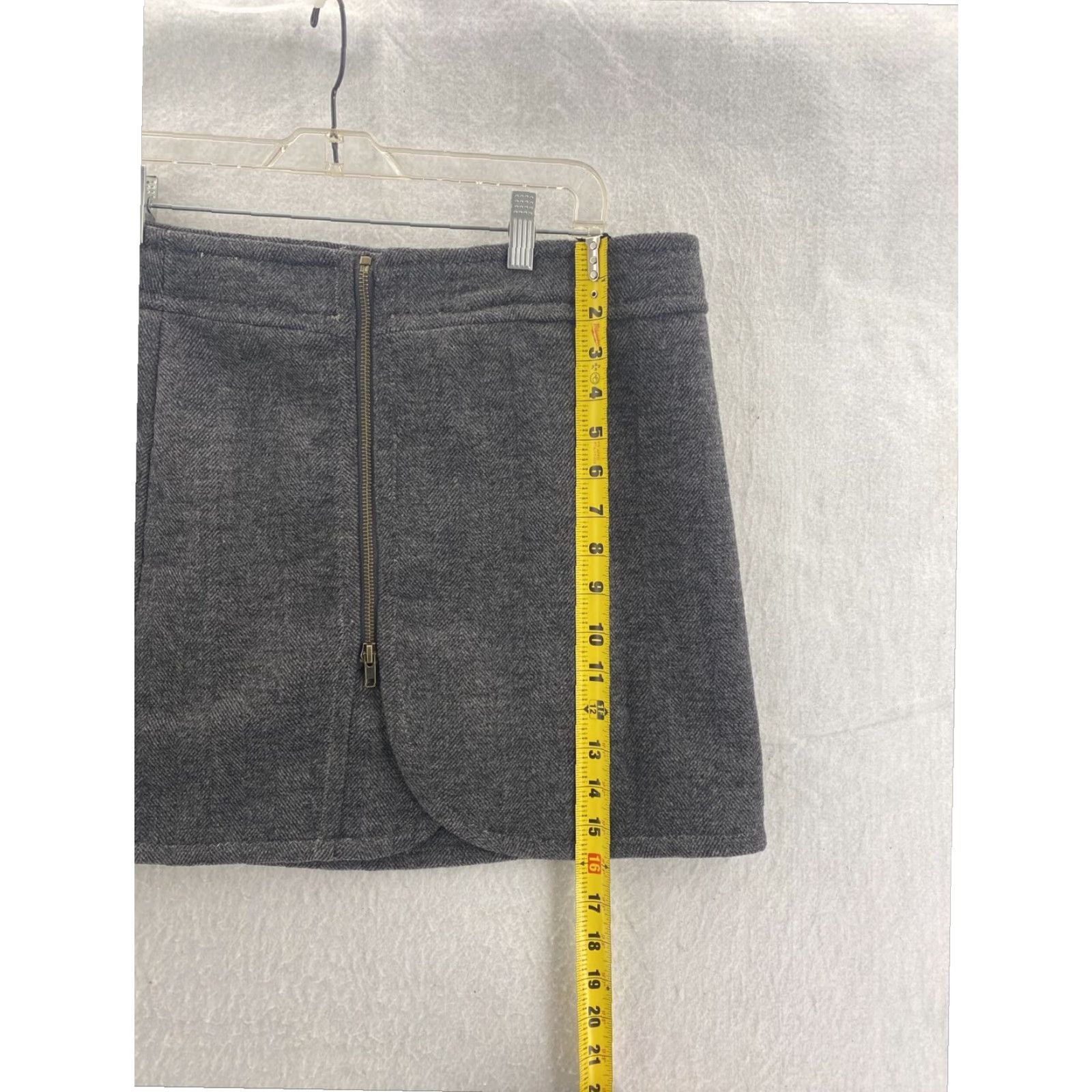 Vintage Purnell Mini Tweed Skirt Women's 8 Brown Wool Blend Office Size 30" / US 8 / IT 44 - 3 Thumbnail