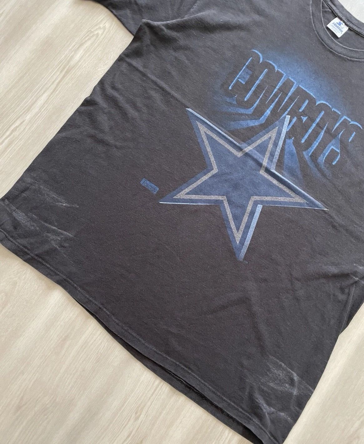 Starter Vintage 90s Starter Dallas Cowboys Shadow Star Logo Shirt Size US XL / EU 56 / 4 - 3 Thumbnail