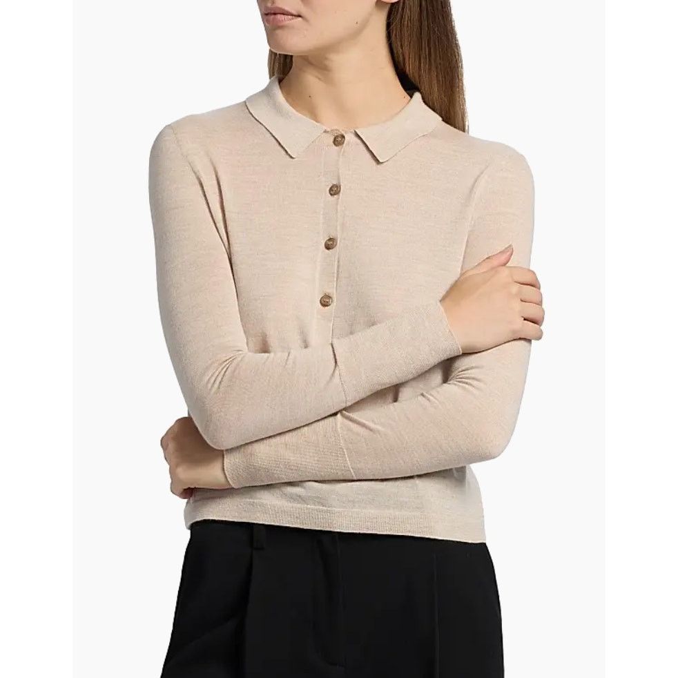 Other Jenni Kayne Grayson Wool Polo Top Size S / US 4 / IT 40 - 2 Thumbnail