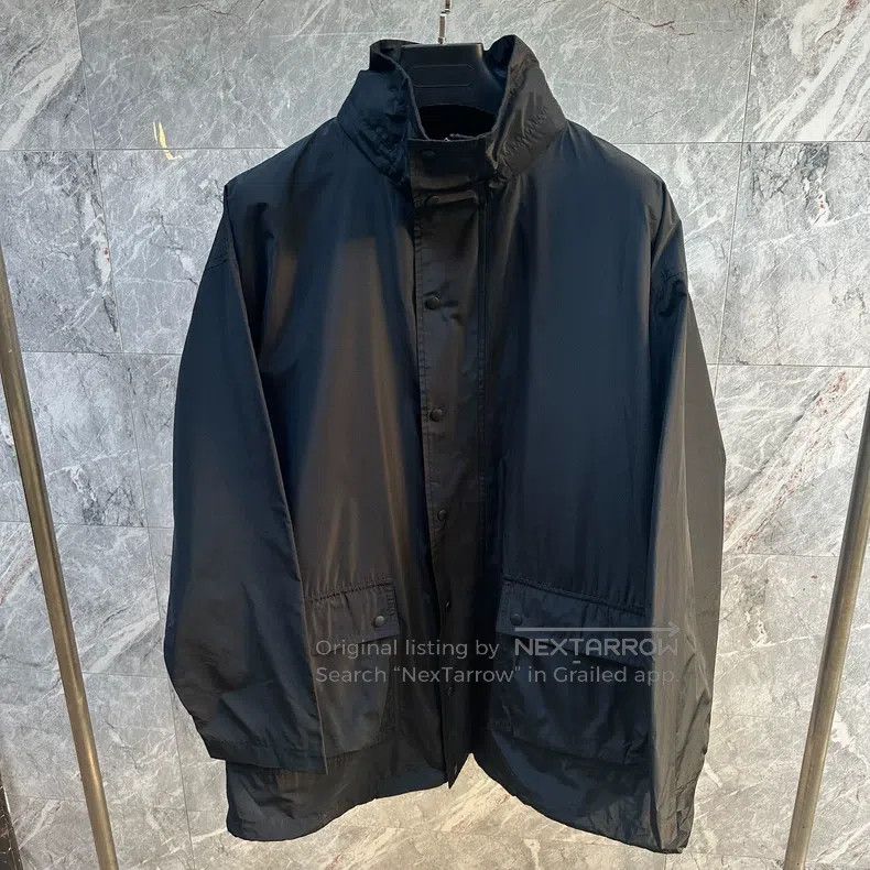 Balenciaga Balenciaga Black jacket with logo on back Size XS / US 0-2 / IT 36-38 - 2 Thumbnail