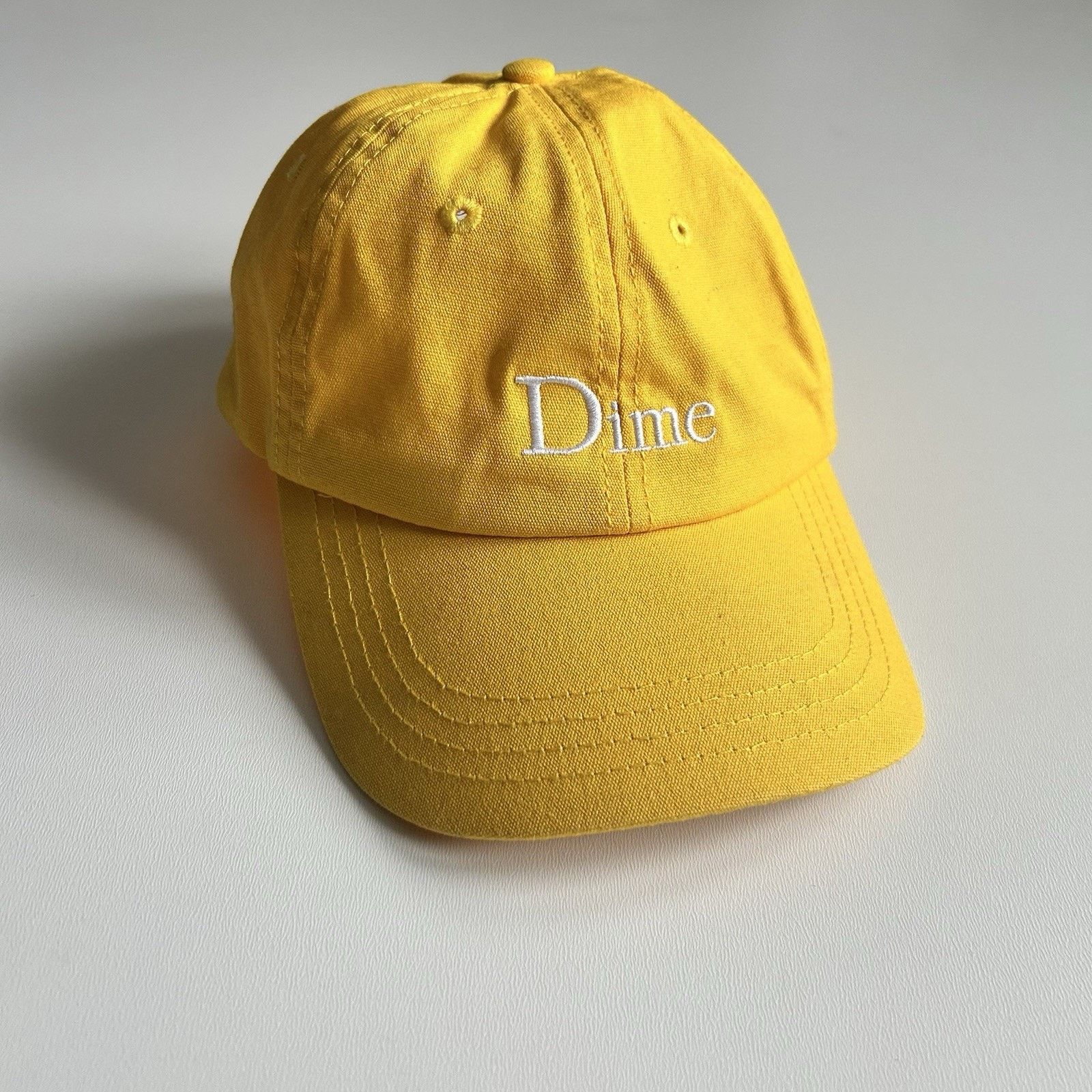 Dime Dime MTL Hat Baseball Cap Strapback Yellow Classic Logo Size ONE SIZE - 2 Thumbnail