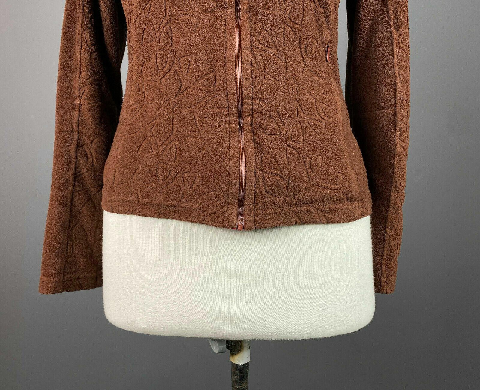Mammut Ladies Mammut Technopile Borwn Floral Sweater Size M Size M / US 6-8 / IT 42-44 - 3 Thumbnail