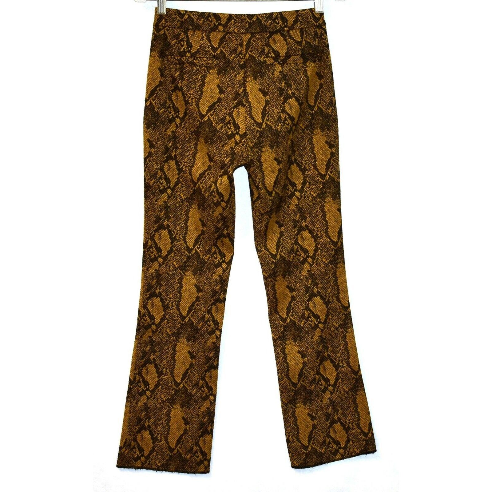 Joie NWT JOIE Marcena Snake Print Jacquard Cropped Pants 0 $228 Size 25" / US 0 / IT 36 - 2 Thumbnail