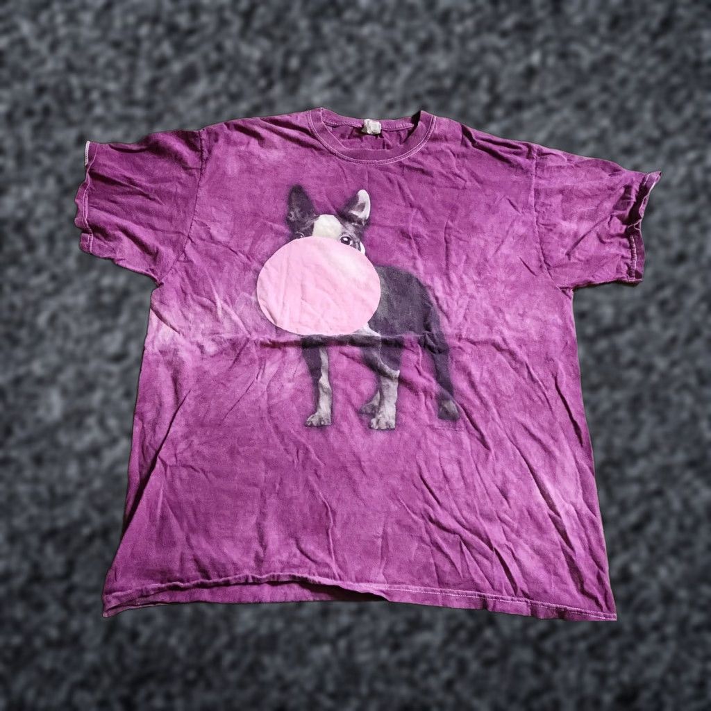The Mountain VINTAGE The Mountain T-Shirt Adult XL Boston Terrier Dog Tie Dye Size XL / US 12-14 / IT 48-50 - 1 Thumbnail