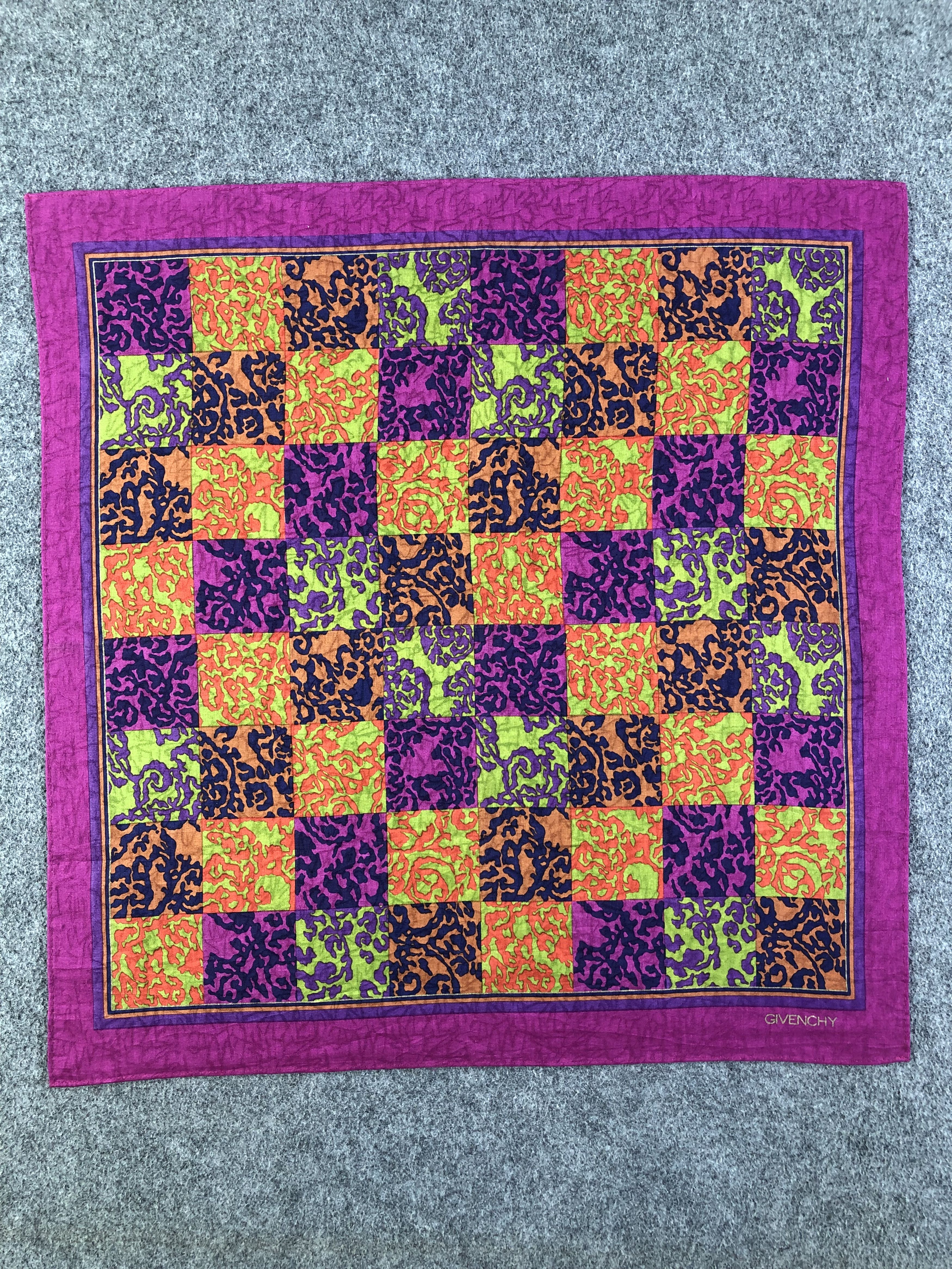 Vintage Givenchy Handkerchief / Bandana / Neckerchief Size ONE SIZE - 3 Thumbnail