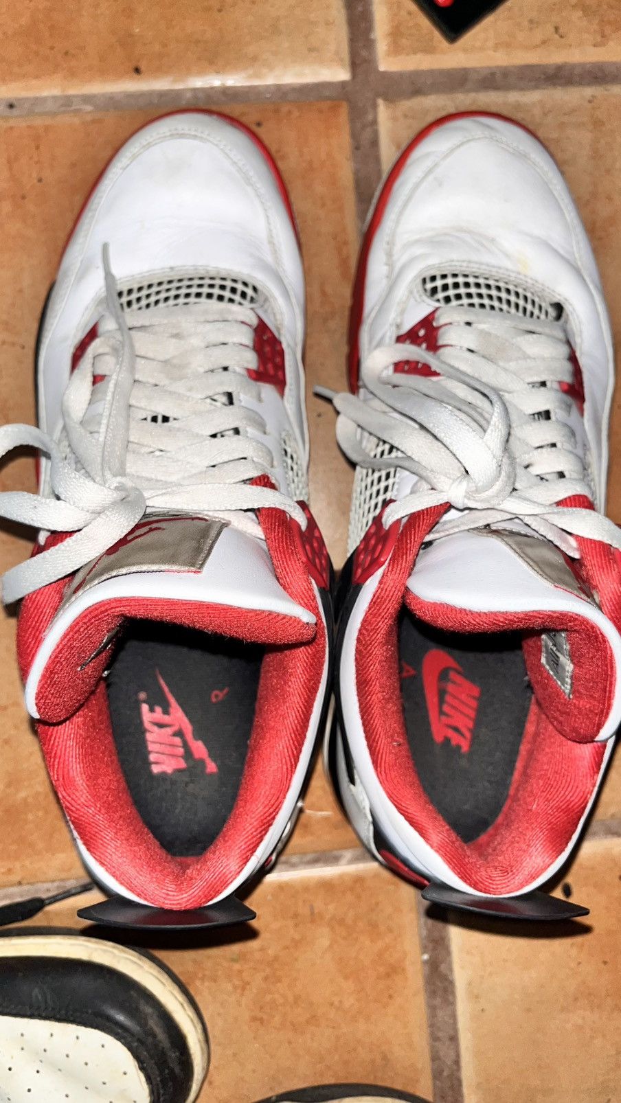 Nike jordan 4 retro fire red og Size US 10.5 / EU 43-44 - 1 Thumbnail