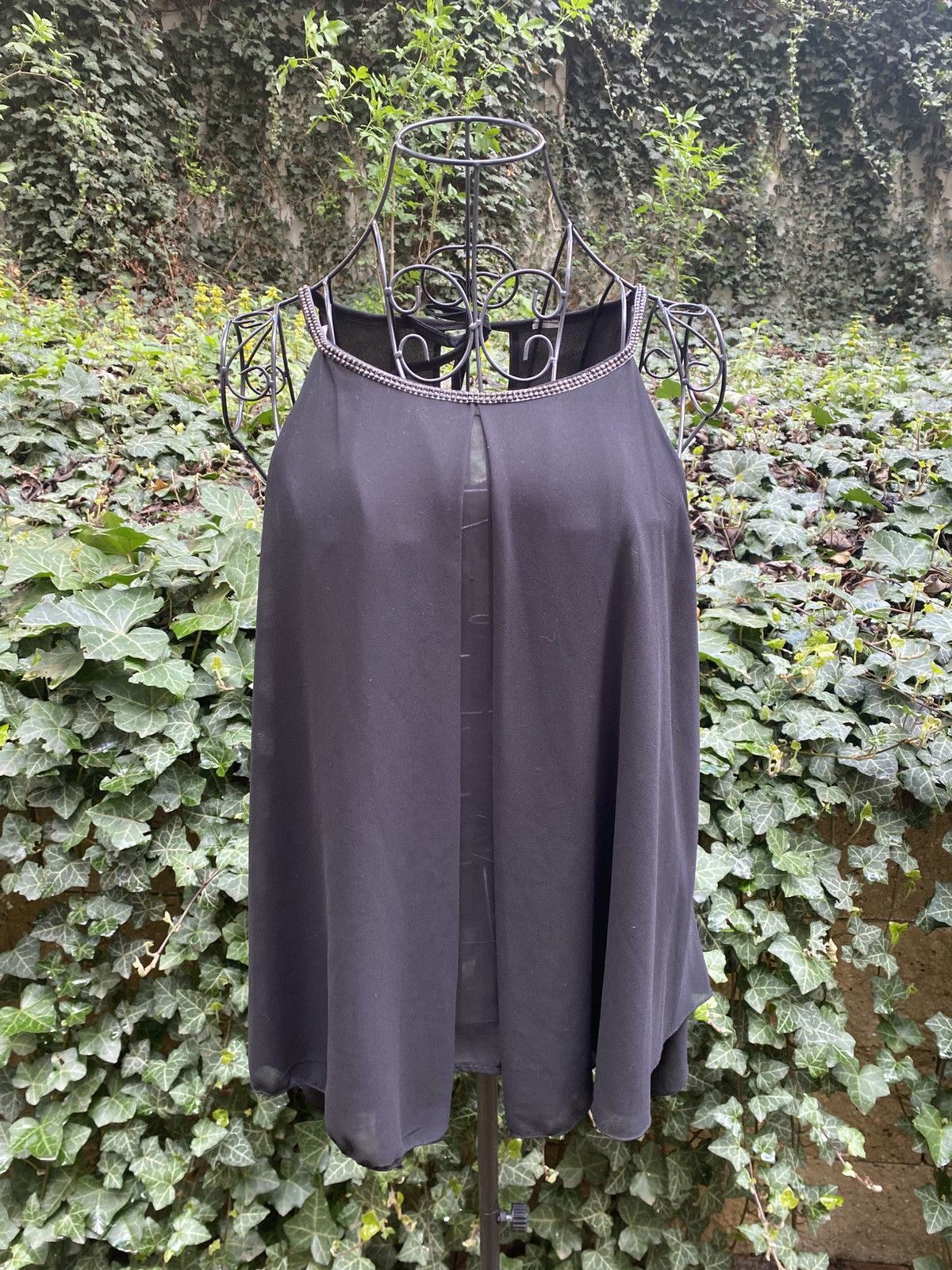 Vintage Black vintage vest top Size S / US 4 / IT 40 - 1 Thumbnail