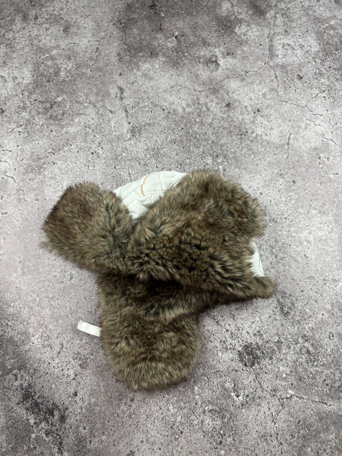 Japanese Brand Y2K Faux Fur Ushanka Vintage Fuzzy Warm Trapper Hat Size ONE SIZE - 3 Thumbnail