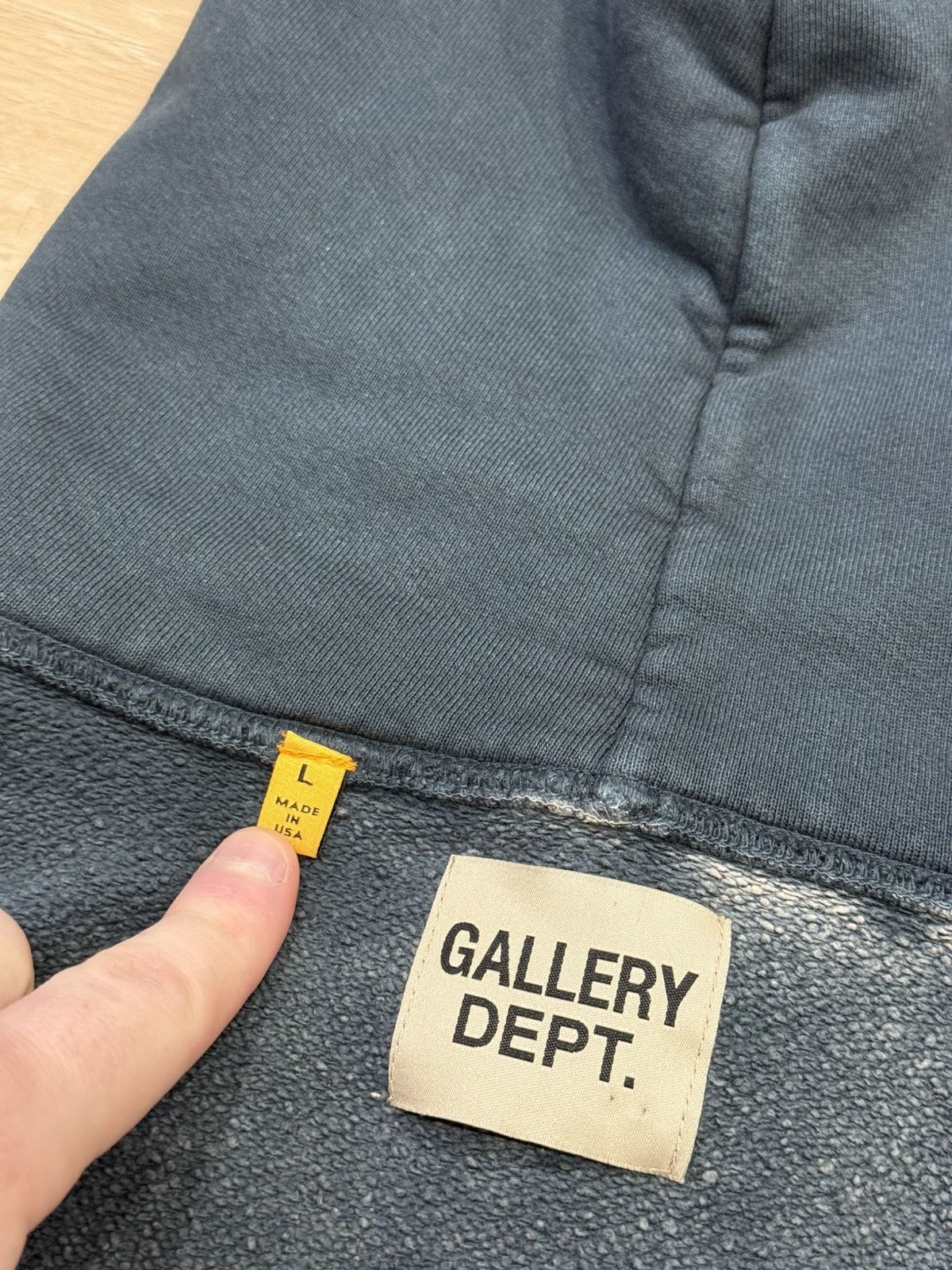 Gallery Dept. Gallery Dept. Reversible French Logo Hoodie Size US L / EU 52-54 / 3 - 19 Thumbnail