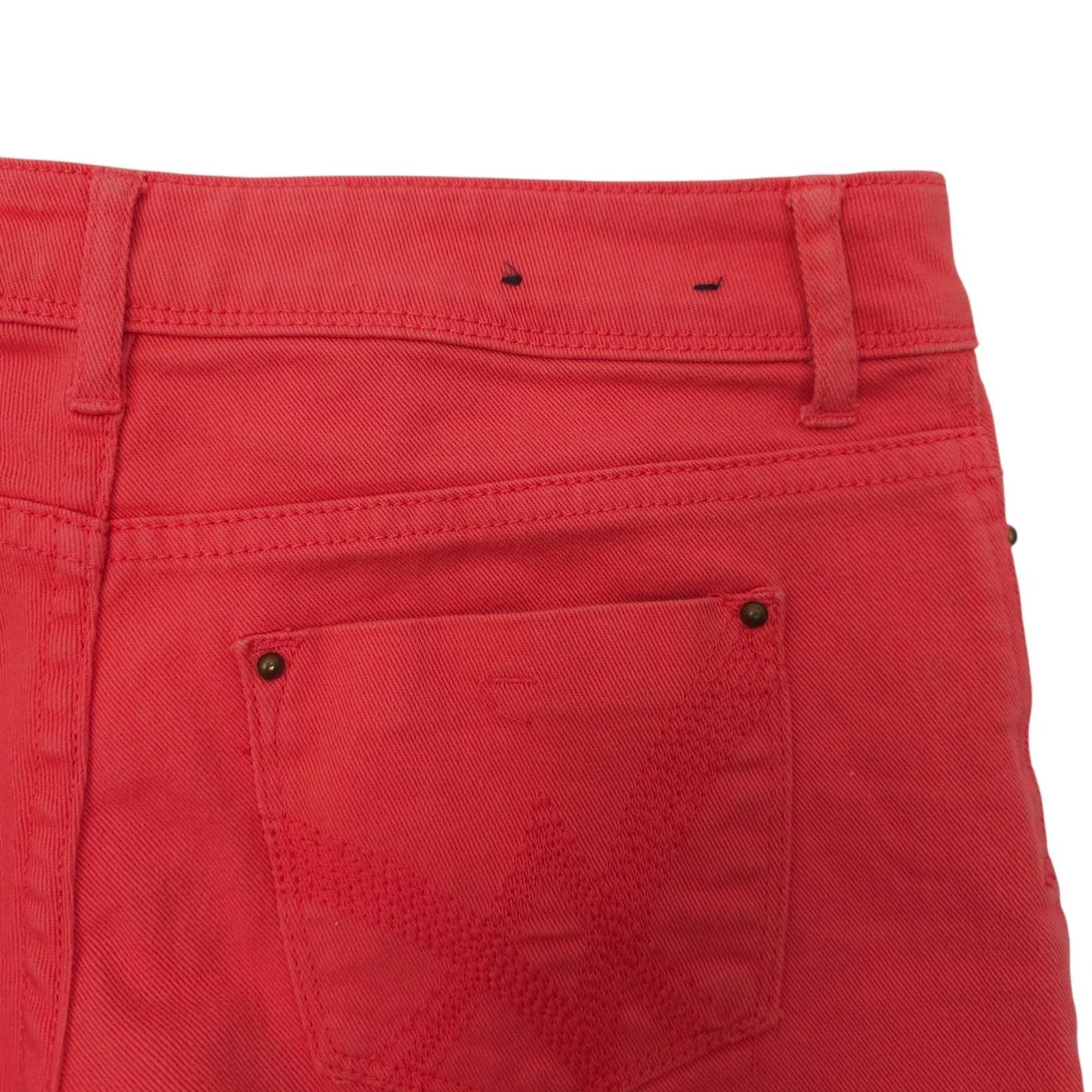 Other Delias Taylor Cut Off Denim Shorts Pink Coral Size 1/2 Low R Size 28" / US 6 / IT 42 - 16 Thumbnail