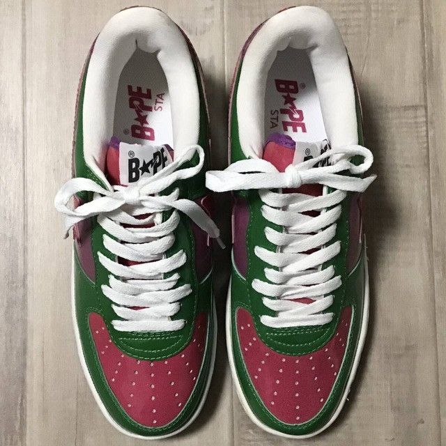 Bape × Nigo Glitter BAPE STA sneakers a bathing ape shoes NIGO Size US 8.5 / EU 41-42 - 4 Thumbnail