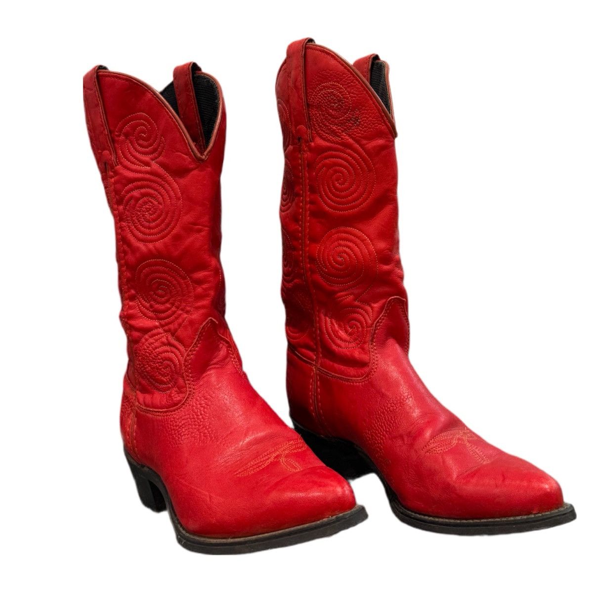 Vintage red cowboy boots Size US 7 / IT 37 - 2 Thumbnail