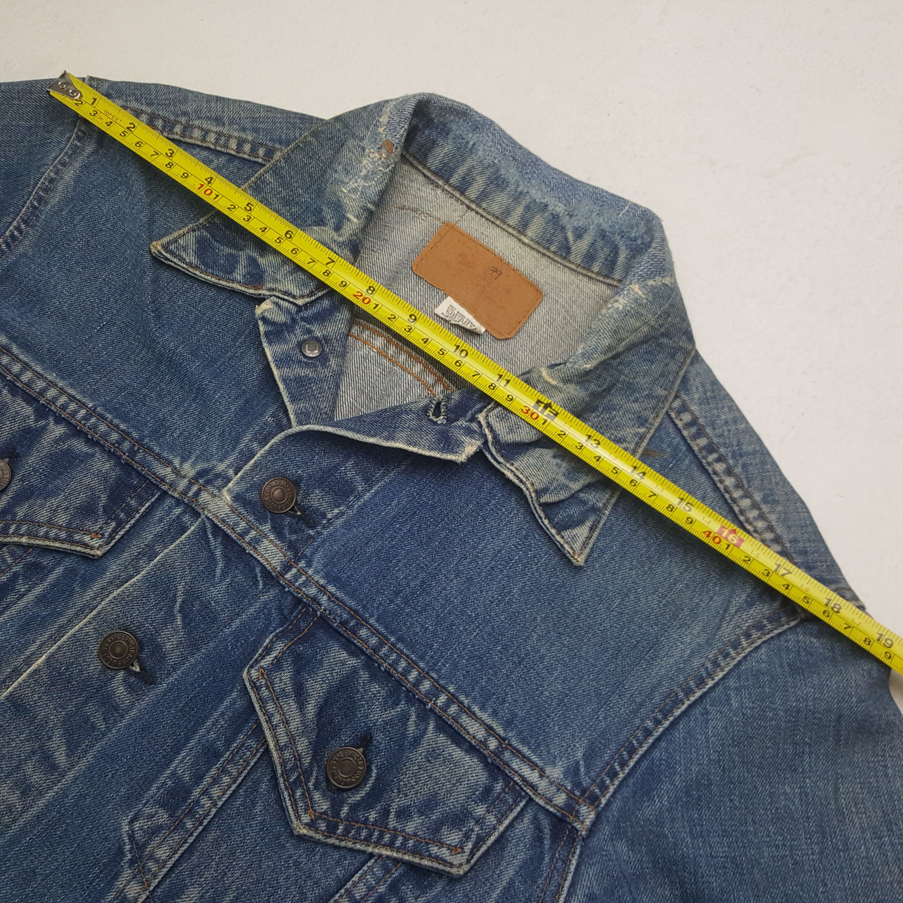 Levi's Vintage Levi's American Bikers Denim Jacket RR7 Size US M / EU 48-50 / 2 - 5 Thumbnail
