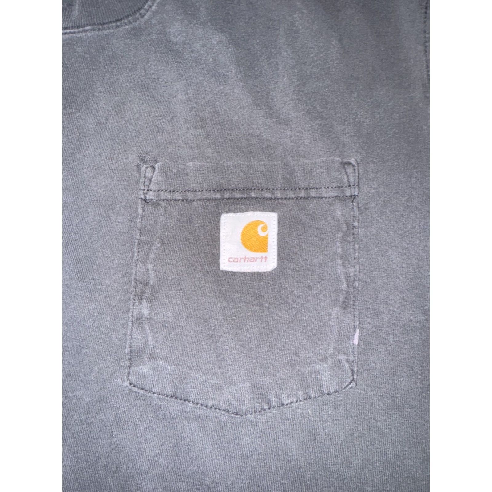 Carhartt Carhartt Pocket T-Shirt Distressed Black 2XL Lightweight Mens Shirt Pocket Black 2XL Distressed Casual Wear Size US XXL / EU 58 / 5 - 2 Thumbnail