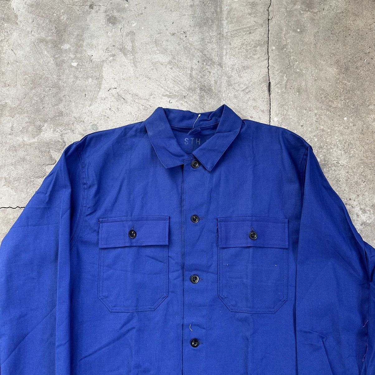 Le Laboureur Vintage French work chore jacket Size US L / EU 52-54 / 3 - 3 Thumbnail