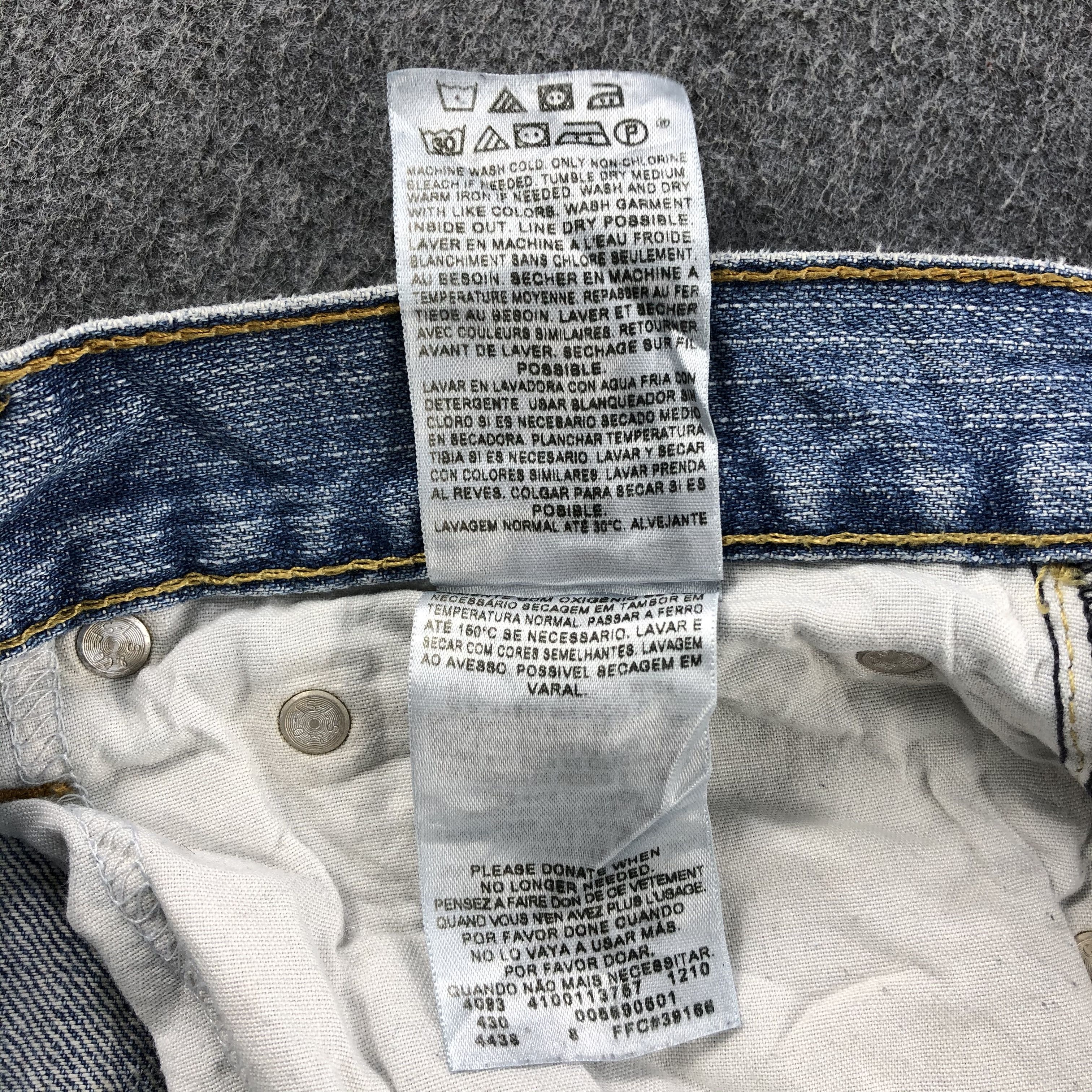 Levi's × Vintage Vintage Levis 569Jeans-JM1034 Size US 36 / EU 52 - 11 Thumbnail
