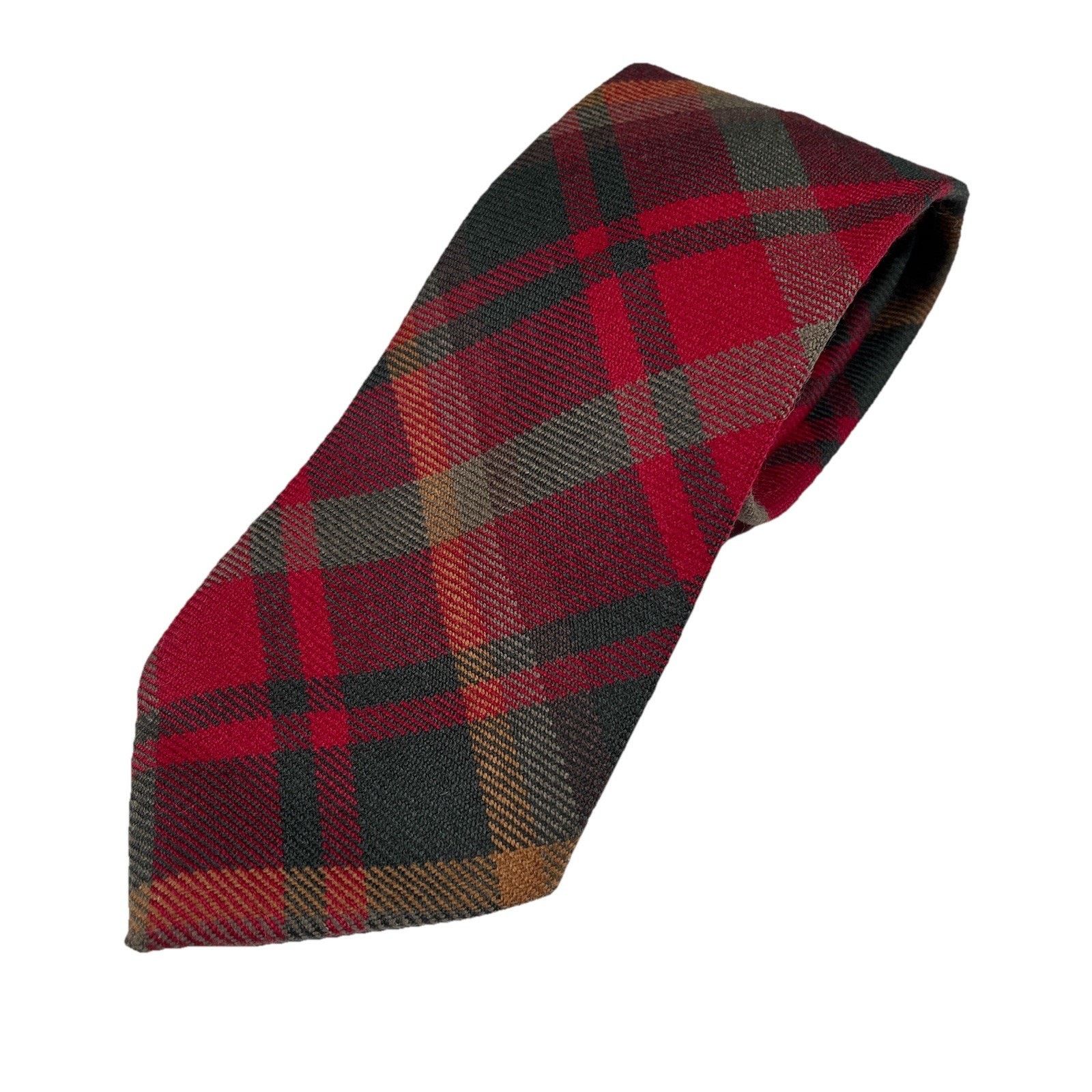 Other Atkinsons Made in Ireland 100% Wool Plaid Necktie Tie Size ONE SIZE - 1 Thumbnail