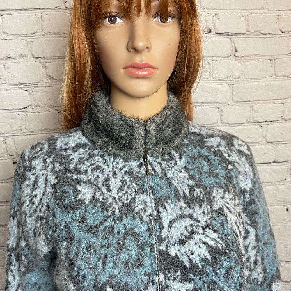 Other Sigrid Olsen Sport Cozy Print Sweater Size M Size M / US 6-8 / IT 42-44 - 2 Thumbnail