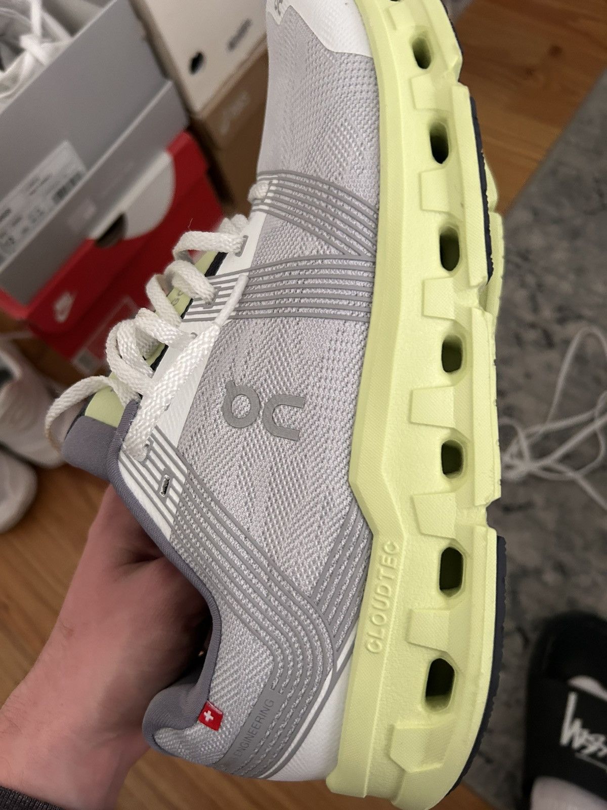 On On cloud cloudgo size 12 worn 1x Size US 12 / EU 45 - 4 Thumbnail