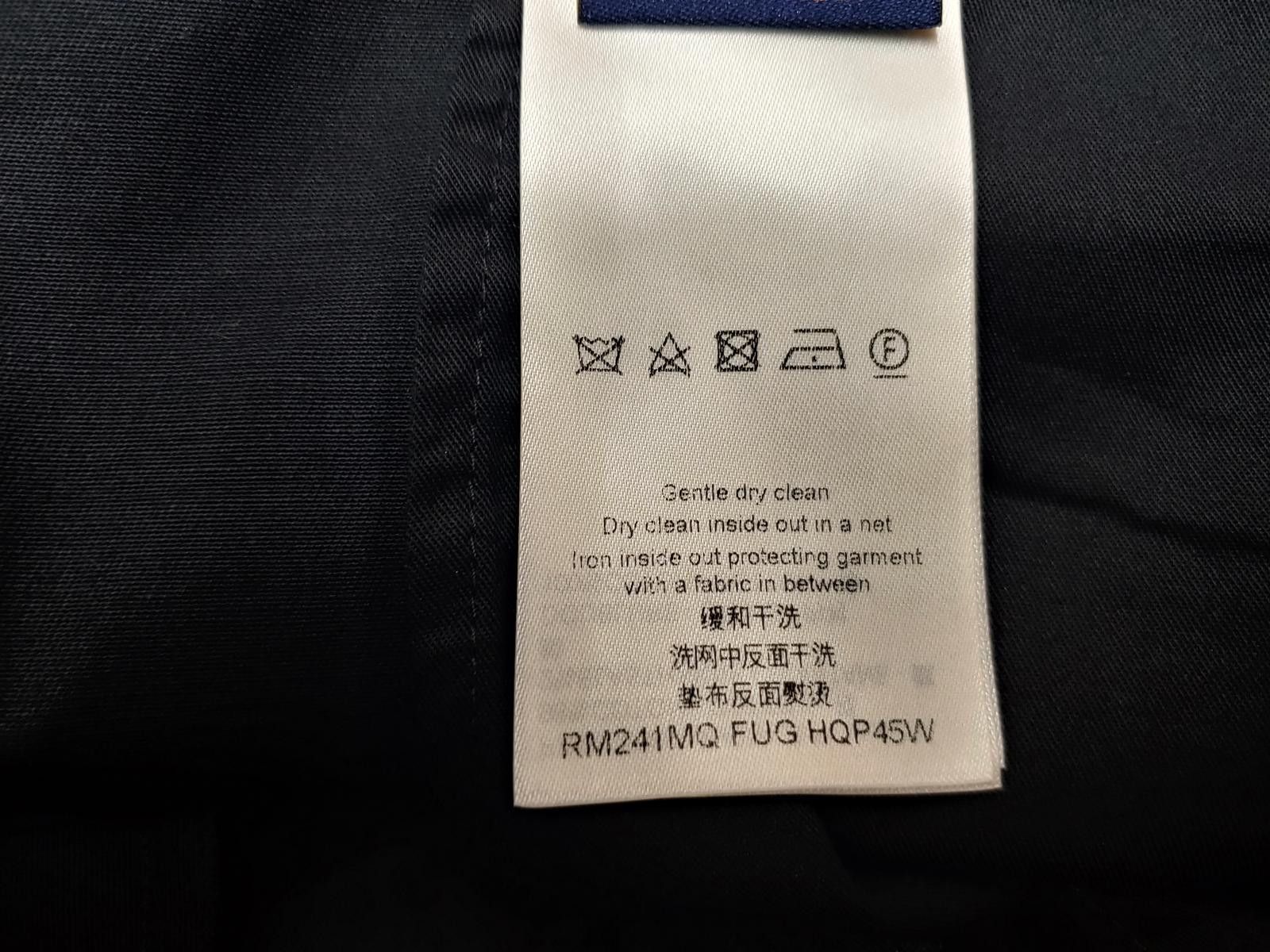 Louis Vuitton Louis Vuitton Monogram Flocked Workwear Pants in Black Size US 34 / EU 50 - 5 Thumbnail