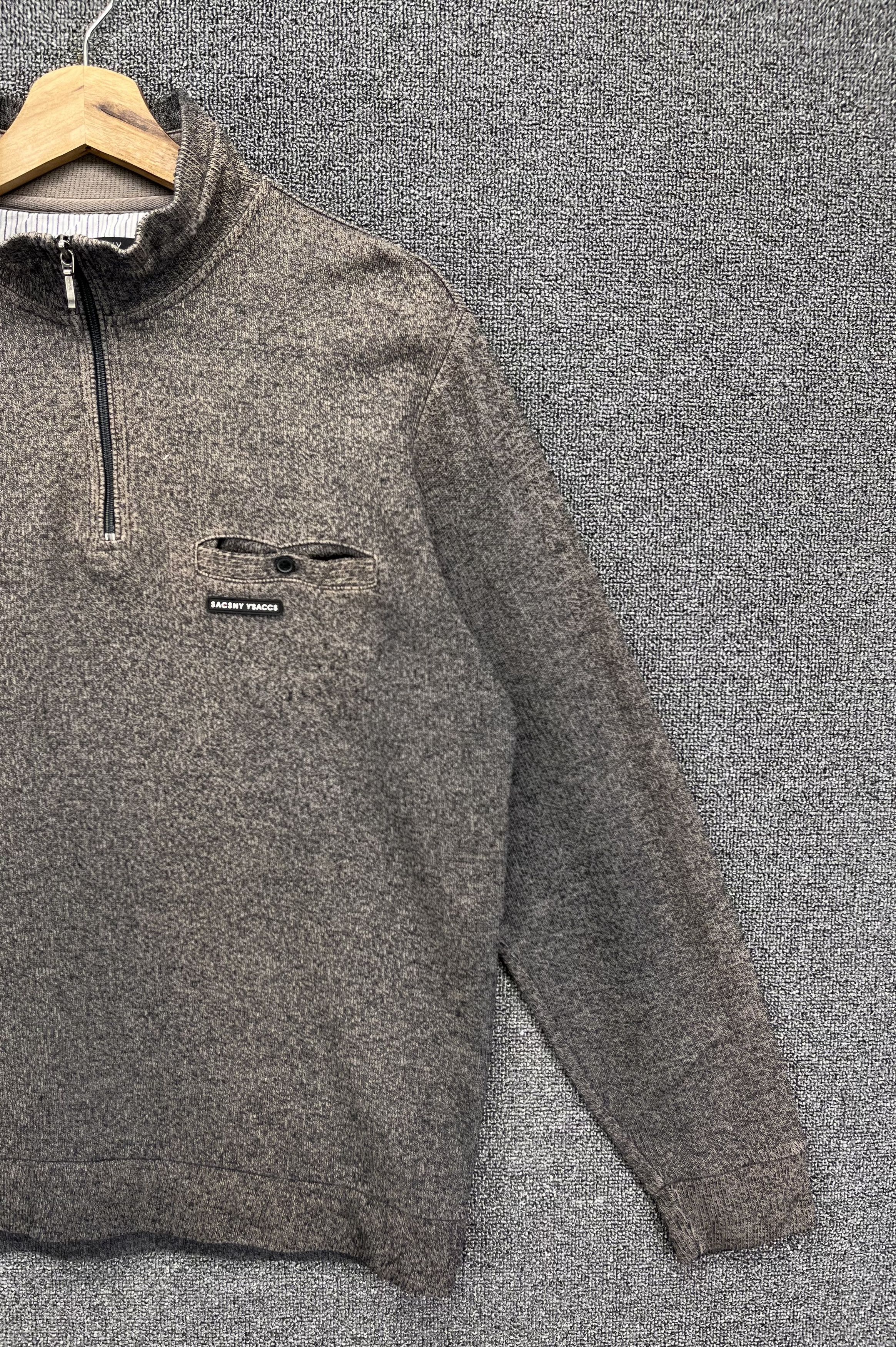 Vintage Vintage Yohji Yamamoto Y’saccs Sacsny Rare Sweatshirt Size US L / EU 52-54 / 3 - 3 Thumbnail