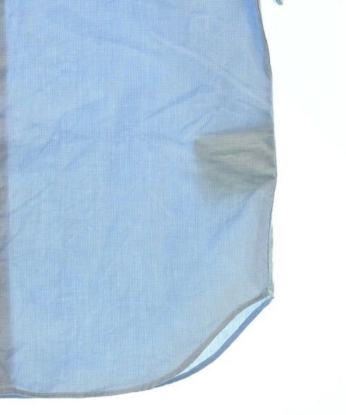 Comme des Garcons Homme Shirt Cotton Linen Chest Pocket Plain Short Sleeve Blue Size US M / EU 48-50 / 2 - 4 Thumbnail