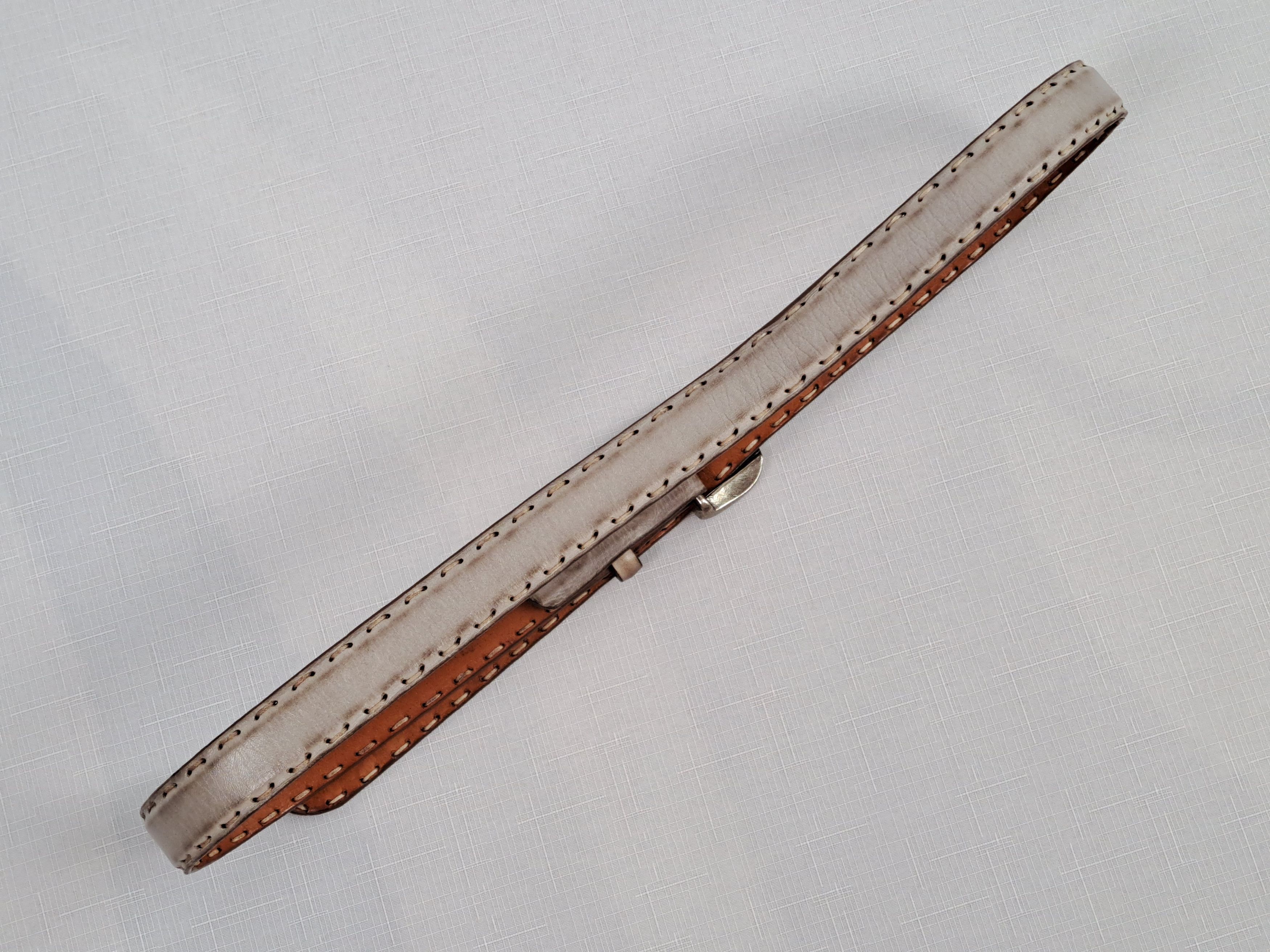 Other Reptile's House leather belt. Made in Italy. Size ONE SIZE - 5 Thumbnail