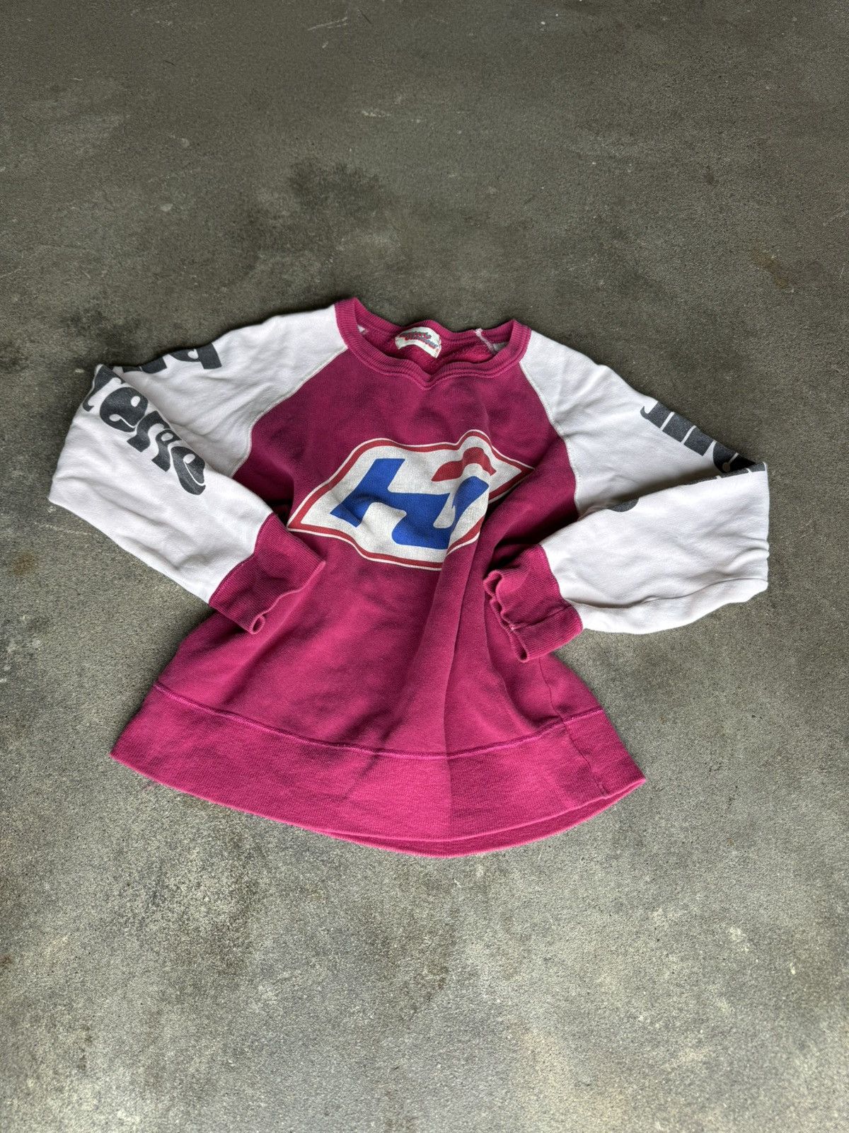 Hysteric Glamour Hysteric Glamour Y2K Logo Sweater – Japanese Archive Raglan Size M / US 6-8 / IT 42-44 - 1 Thumbnail
