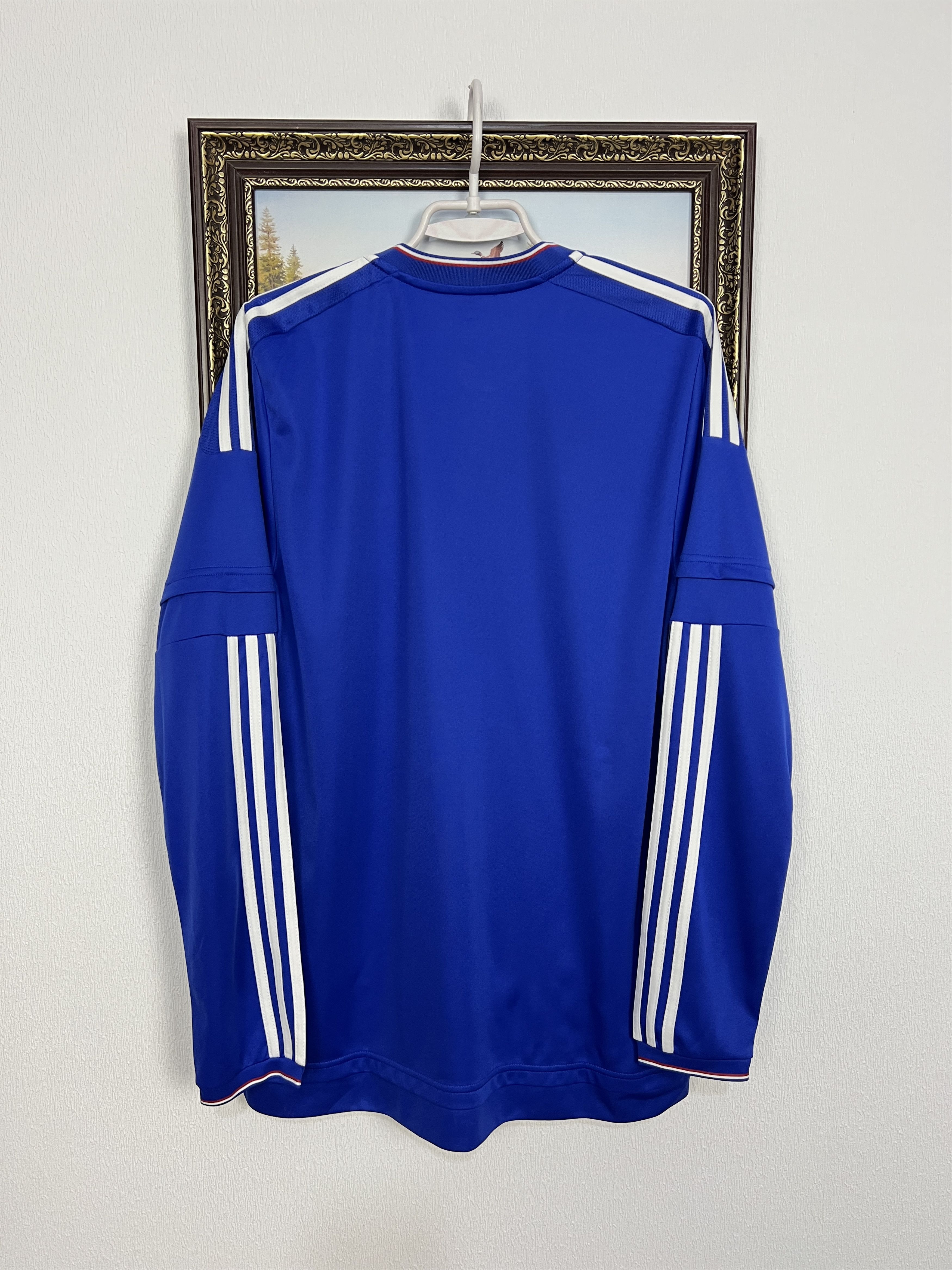 Adidas Chelsea Home football shirt Soccer Long Sleeve Jersey Trikot Size US L / EU 52-54 / 3 - 11 Thumbnail
