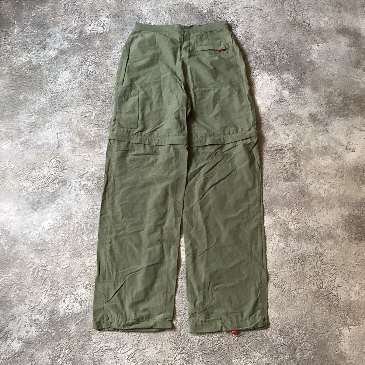 Vintage Vintage 90s Baggy Cargo Pants Olive Green Grunge Workwear 30 Size US 30 / EU 46 - 6 Thumbnail