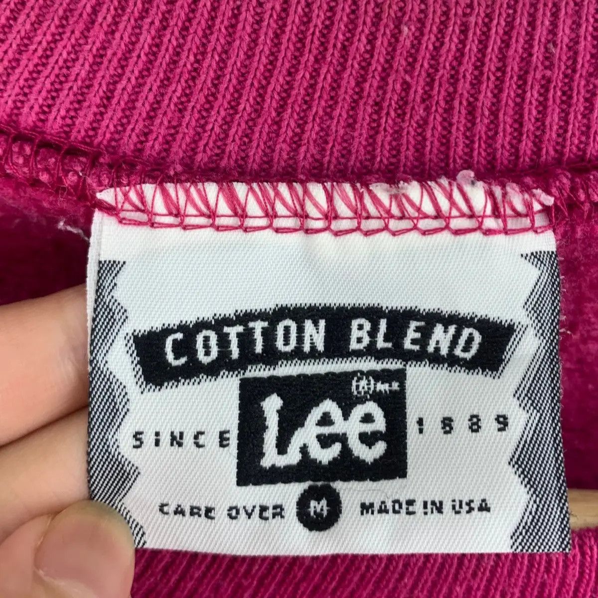 Lee Vintage 90’ LEE COPPER Center Logo Made In USA Pink Size M / US 6-8 / IT 42-44 - 6 Thumbnail