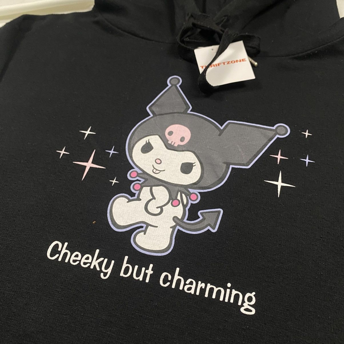 Japanese Brand Vintage y2k Sanrio Kuromi Cartoon Anime Pullover Size US L / EU 52-54 / 3 - 3 Thumbnail