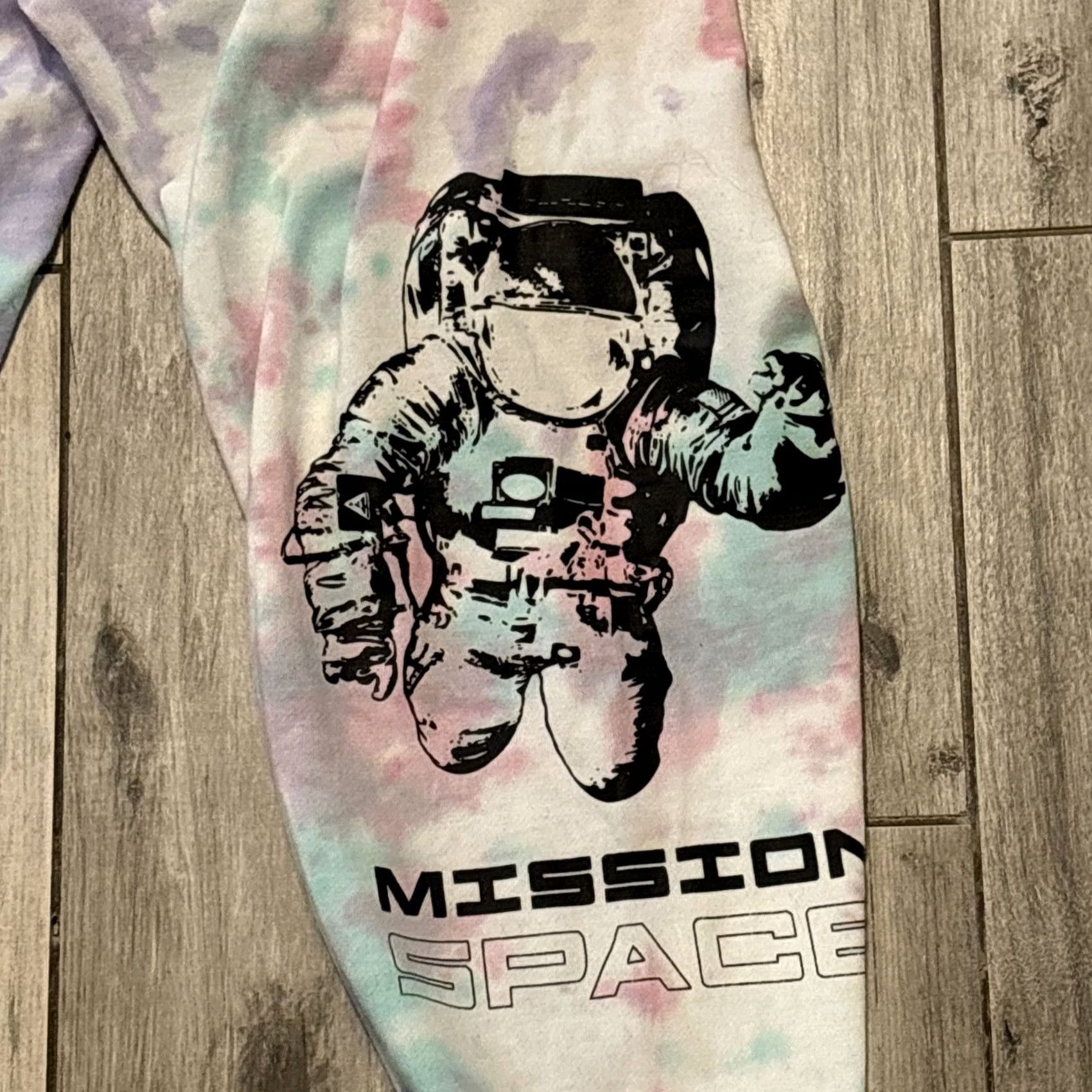 NASA NASA Pants Womens M White Pastel Astronaut Hyper Space Mission Jogger Space Pockets Womens/M Mens Size 32" / US 10 / IT 46 - 5 Thumbnail