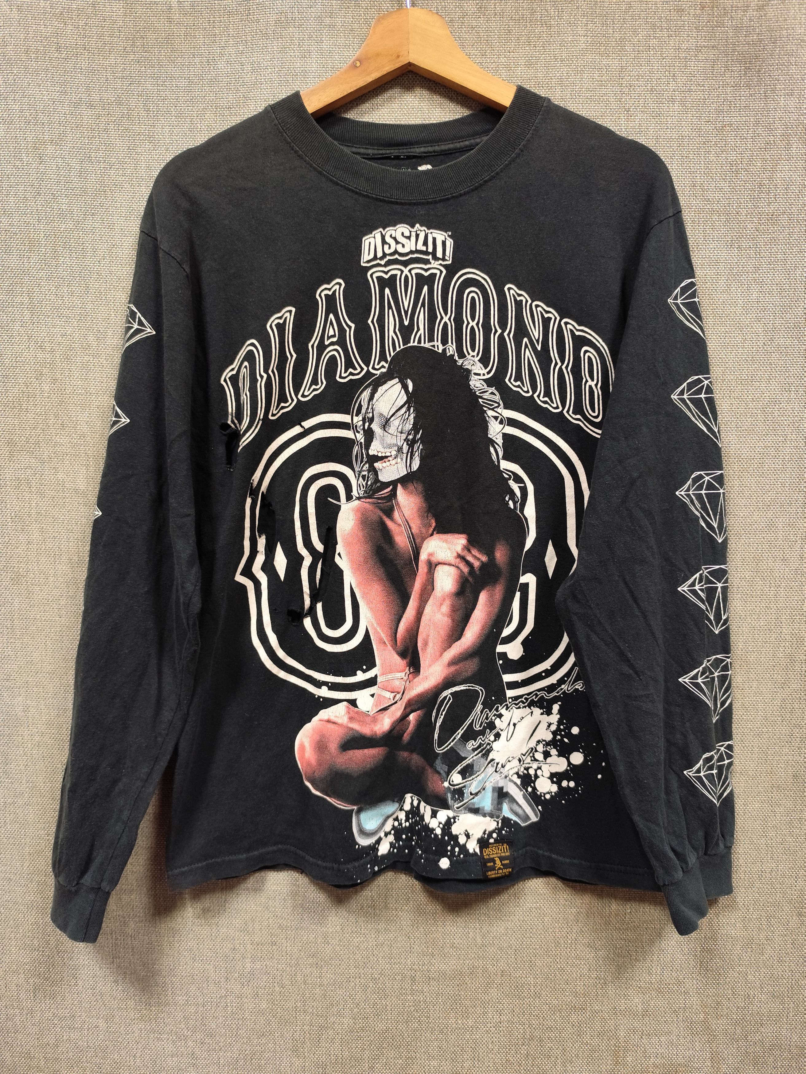 Dissizit X Diamond supply co long sleeve shirt